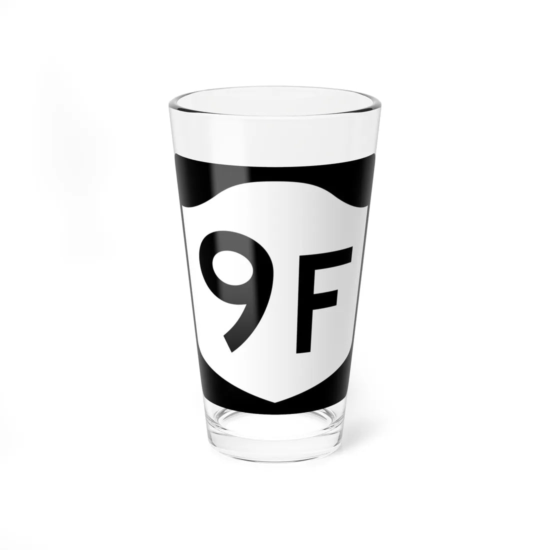NY-9F (New York) (Road Sign) Pint Glss 16oz 16oz - Go Mug Yourself