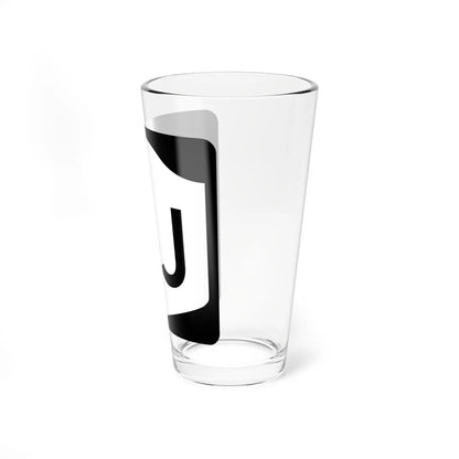 NY-9J (New York) (Road Sign) Pint Glss 16oz - Go Mug Yourself