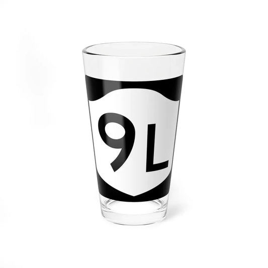NY-9L (New York) (Road Sign) Pint Glass 16oz 16oz - Go Mug Yourself