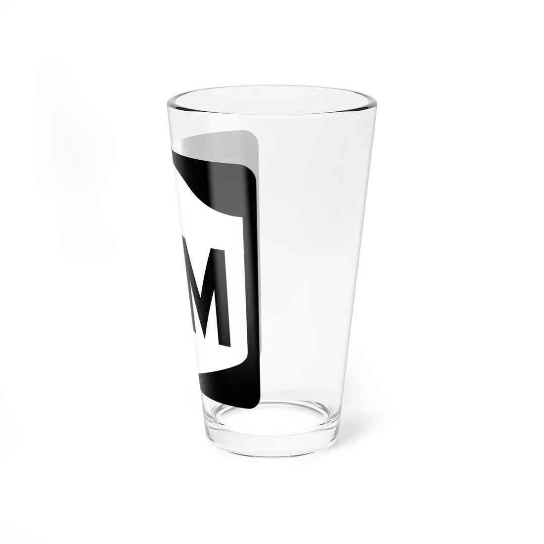 NY-9M (New York) (Road Sign) Pint Glass 16oz - Go Mug Yourself