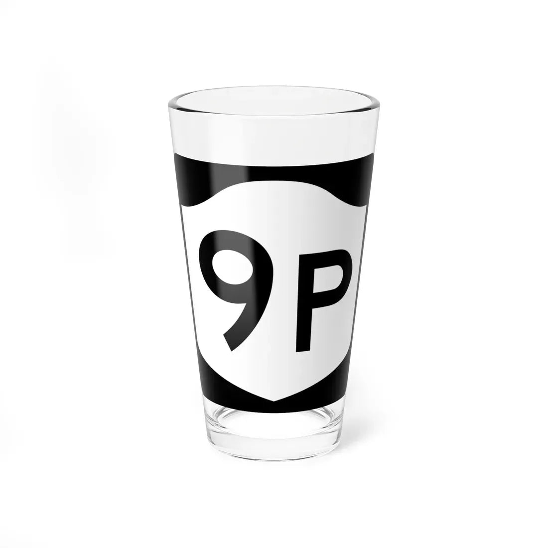 NY-9P (New York) (Road Sign) Pint Glass 16oz 16oz - Go Mug Yourself