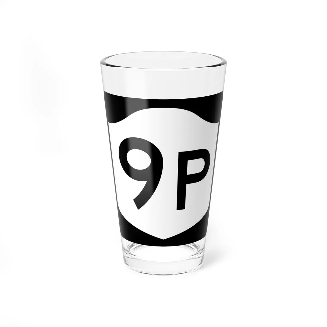 NY-9P (New York) (Road Sign) Pint Glss 16oz 16oz - Go Mug Yourself