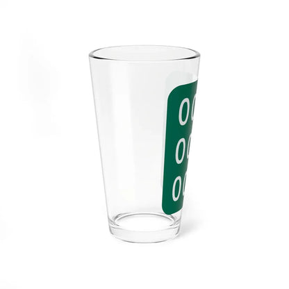 NY-9xxx (New York) (Road Sign) Pint Glass 16oz - Go Mug Yourself