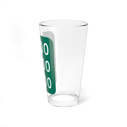 NY-9xxx (New York) (Road Sign) Pint Glass 16oz - Go Mug Yourself