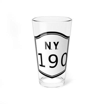 NY-x 1927 (New York) (Road Sign) Pint Glass 16oz 16oz - Go Mug Yourself