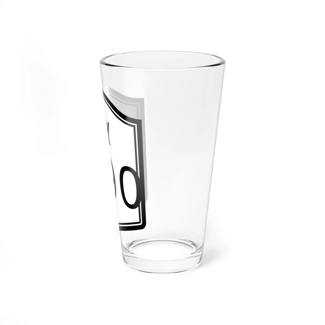 NY-x 1927 (New York) (Road Sign) Pint Glass 16oz - Go Mug Yourself