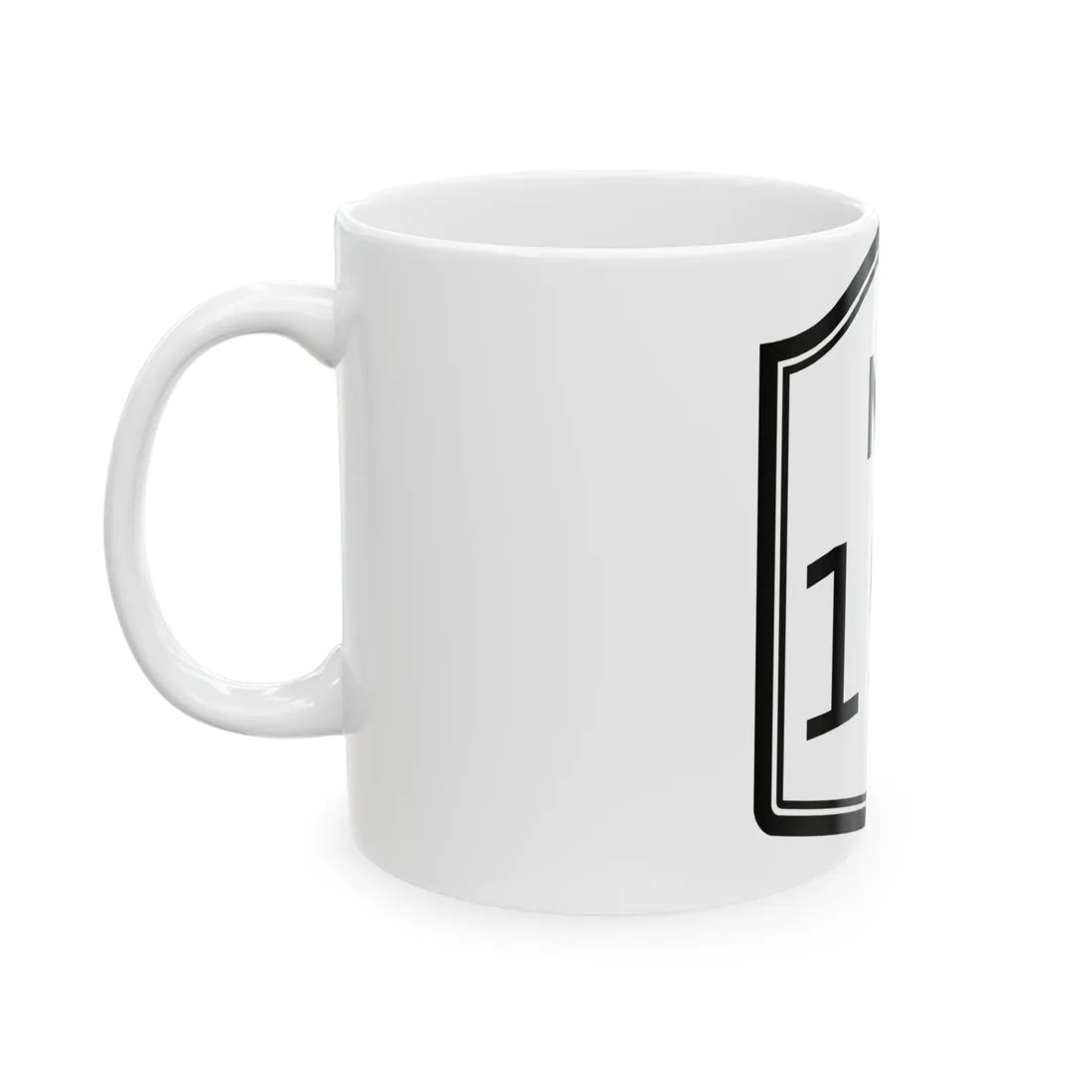 NY-x 1927 (New York) (Road Sign) White Coffee Mug - Go Mug Yourself