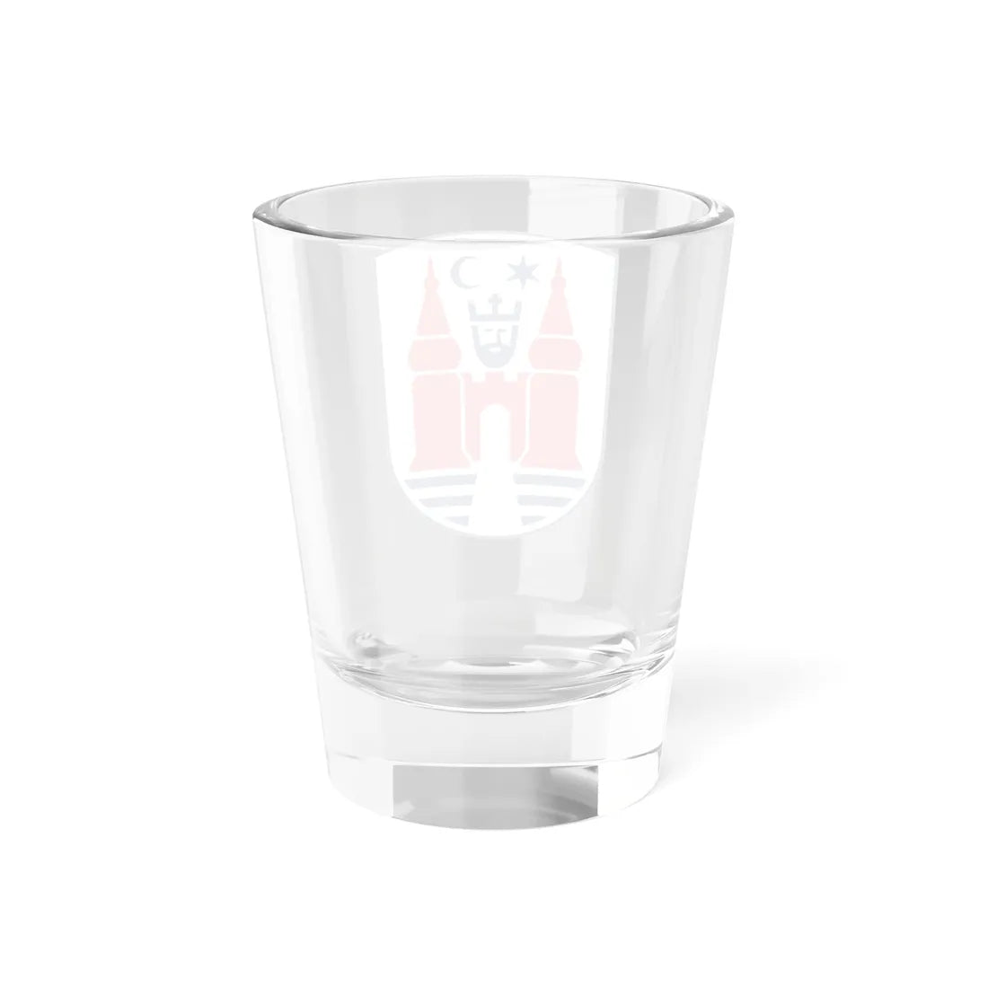 Nyborg Kommune coa (Denmark) (Coat of Arms) Shot Glass 1.5oz - Go Mug Yourself
