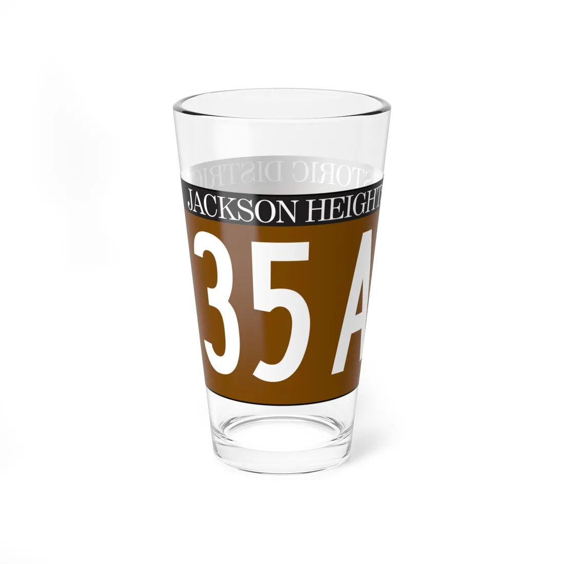 NYCDOT 35 AV Sign (New York) (Road Sign) Pint Glass 16oz - Go Mug Yourself