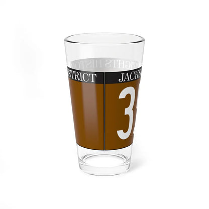 NYCDOT 35 AV Sign (New York) (Road Sign) Pint Glass 16oz - Go Mug Yourself