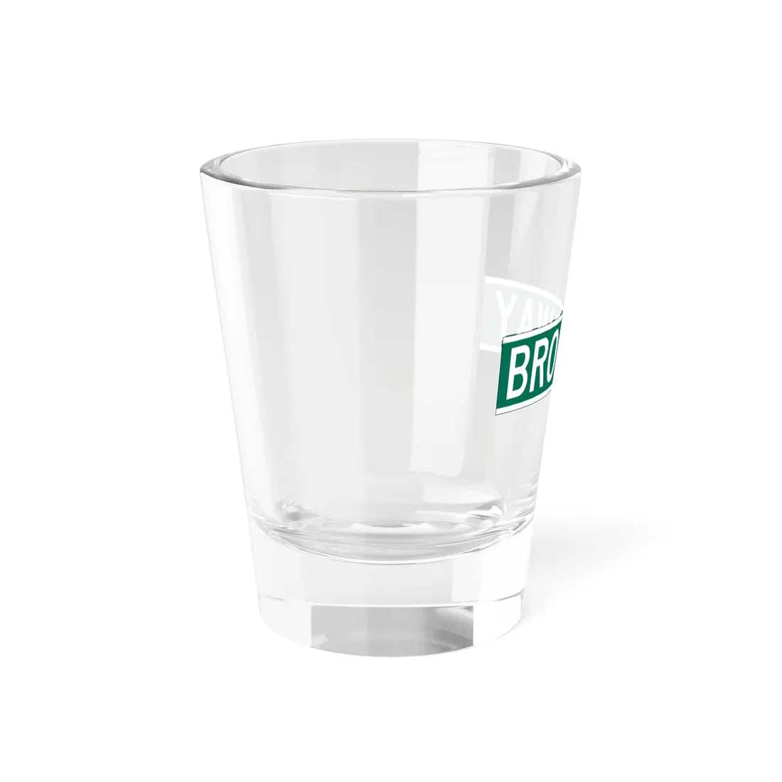 NYCDOT Broadway Sign (New York) (Road Sign) Shot Glass 1.5oz - Go Mug Yourself