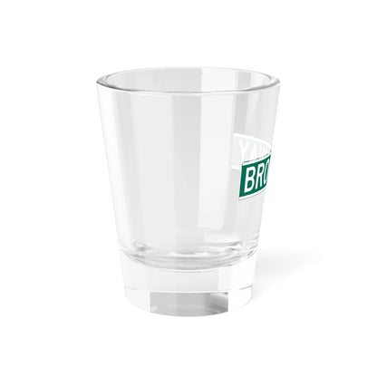 NYCDOT Broadway Sign (New York) (Road Sign) Shot Glass 1.5oz - Go Mug Yourself