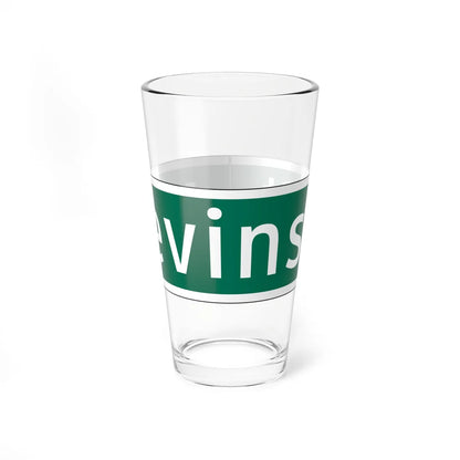 NYCDOT NEVINS ST Sign (New York) (Road Sign) Pint Glass 16oz 16oz - Go Mug Yourself