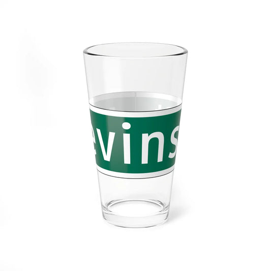 NYCDOT NEVINS ST Sign (New York) (Road Sign) Pint Glass 16oz 16oz - Go Mug Yourself