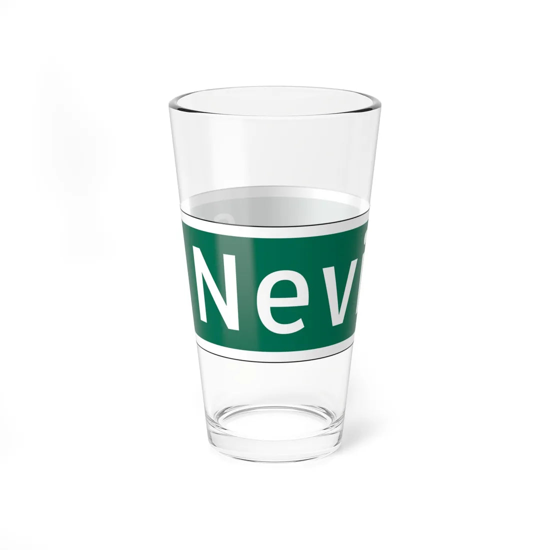 NYCDOT NEVINS ST Sign (New York) (Road Sign) Pint Glass 16oz - Go Mug Yourself