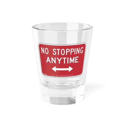 NYCDOT R7-20R (New York) (Road Sign) Shot Glass 1.5oz 1.5oz - Go Mug Yourself