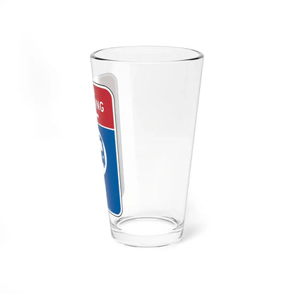NYCDOT R7-61 (New York) (Road Sign) Pint Glass 16oz - Go Mug Yourself