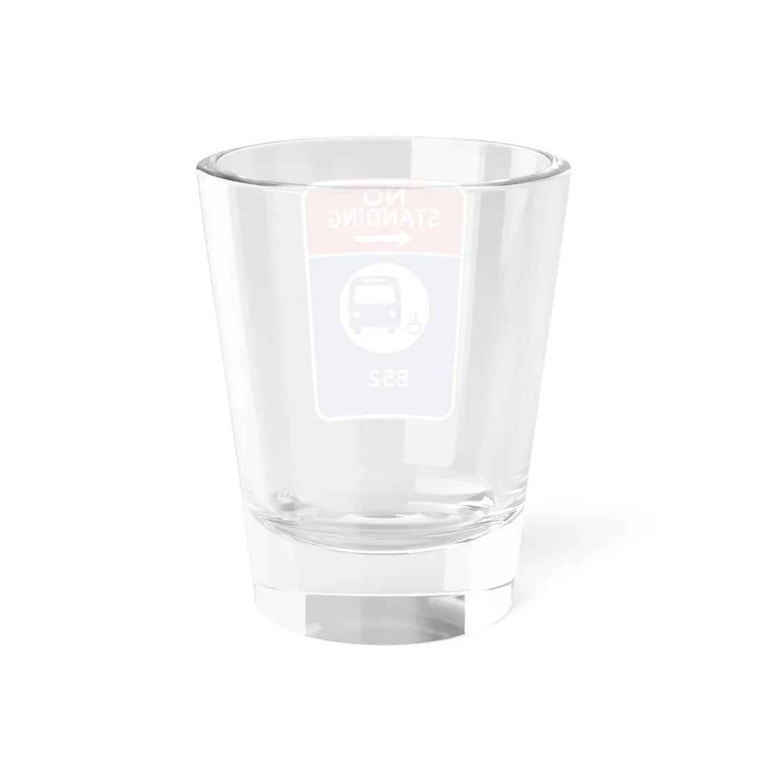 NYCDOT R7-61 (New York) (Road Sign) Shot Glass 1.5oz - Go Mug Yourself