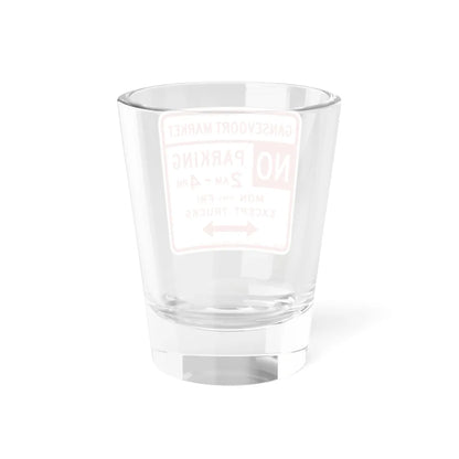 NYCDOT SC-346C (New York) (Road Sign) Shot Glass 1.5oz - Go Mug Yourself