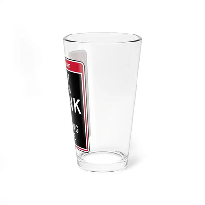 NYCDOT SP-145C (New York) (Road Sign) Pint Glass 16oz - Go Mug Yourself