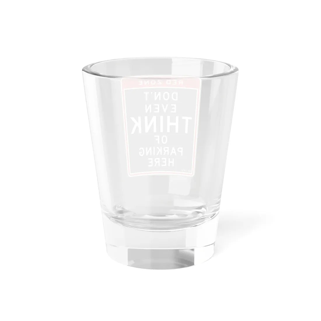 NYCDOT SP-145C (New York) (Road Sign) Shot Glass 1.5oz - Go Mug Yourself