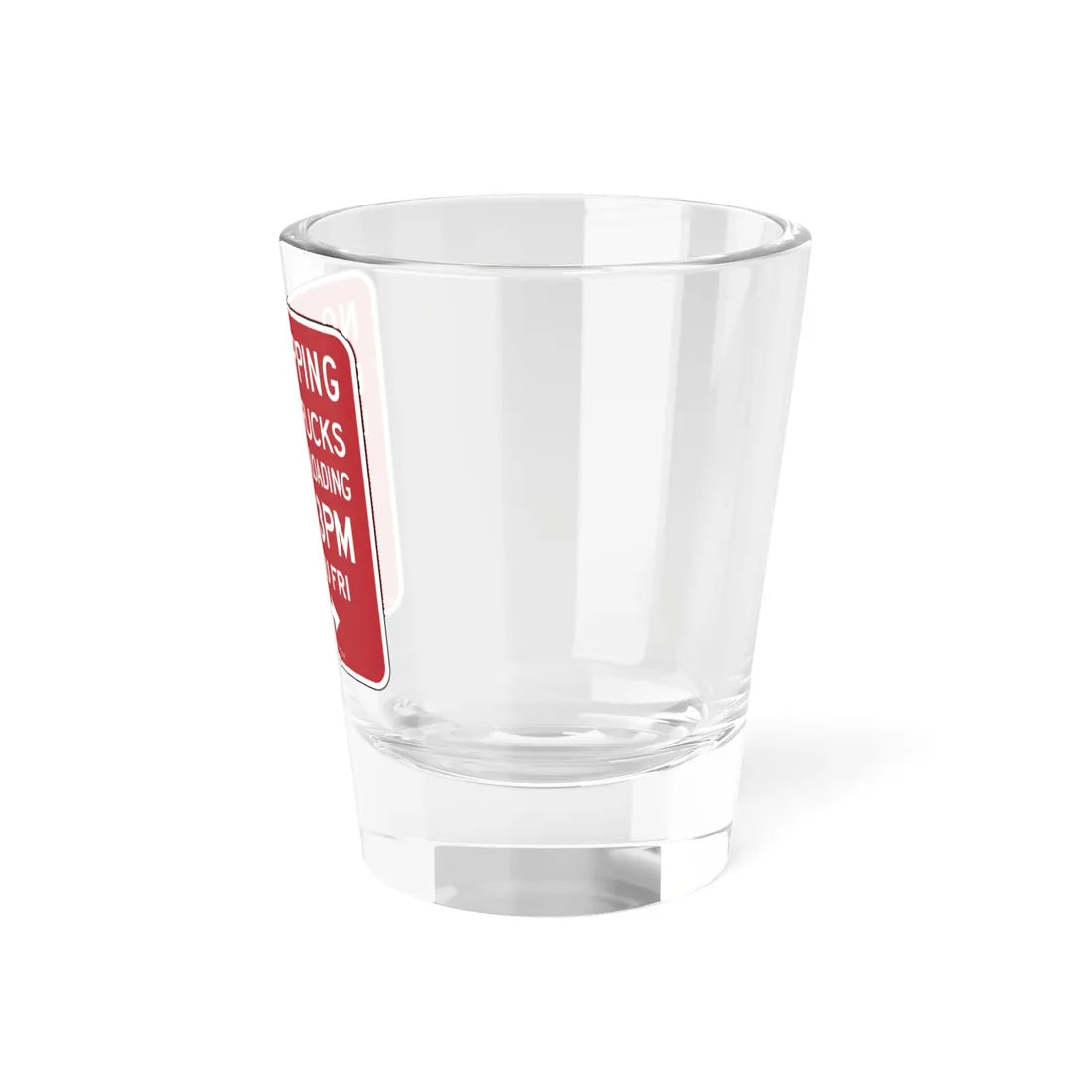 NYCDOT SP-584B (New York) (Road Sign) Shot Glass 1.5oz - Go Mug Yourself
