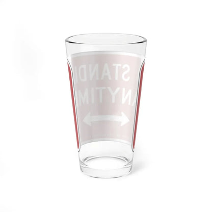 NYCDOT SP10-B (New York) (Road Sign) Pint Glass 16oz - Go Mug Yourself