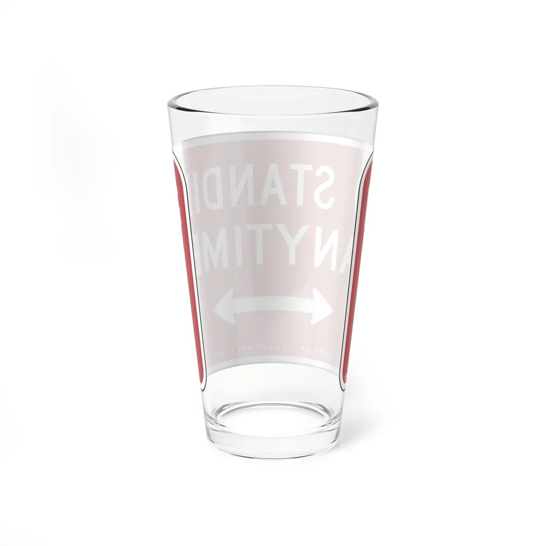 NYCDOT SP10-B (New York) (Road Sign) Pint Glss 16oz - Go Mug Yourself