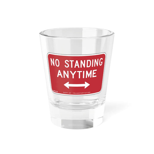 NYCDOT SP10-B (New York) (Road Sign) Shot Glass 1.5oz 1.5oz - Go Mug Yourself