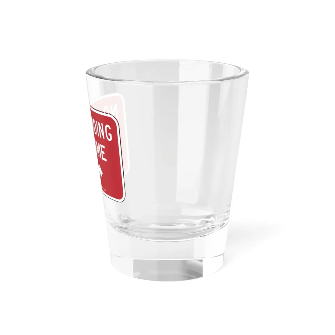 NYCDOT SP10-B (New York) (Road Sign) Shot Glass 1.5oz - Go Mug Yourself