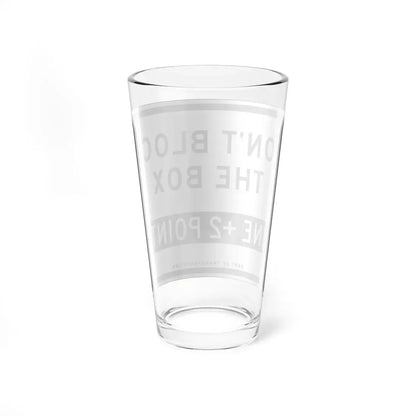 NYCDOT SR-1258 (New York) (Road Sign) Pint Glass 16oz - Go Mug Yourself