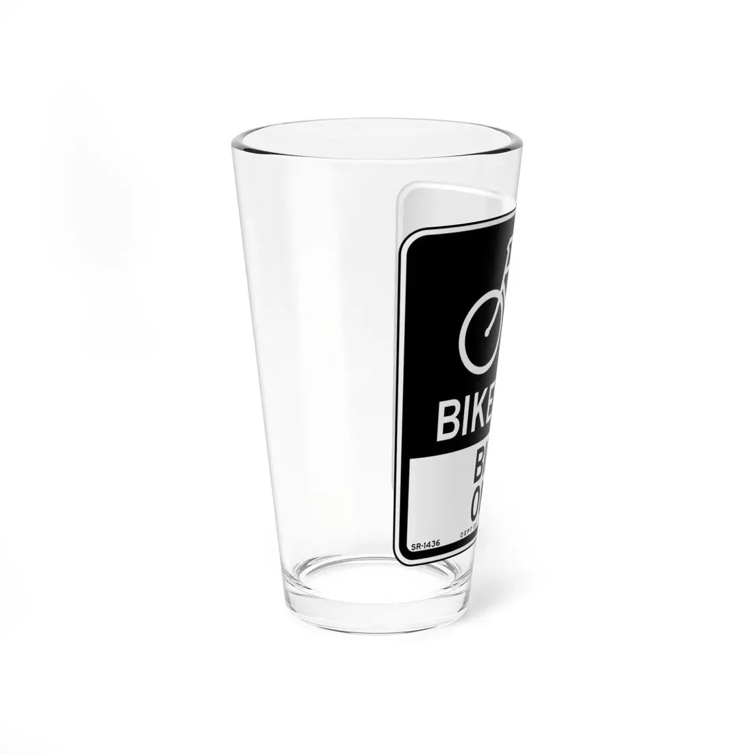 NYCDOT SR-1436 (New York) (Road Sign) Pint Glass 16oz - Go Mug Yourself