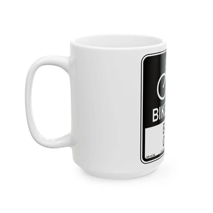 NYCDOT SR-1436 (New York) (Road Sign) White Coffee Mug - Go Mug Yourself
