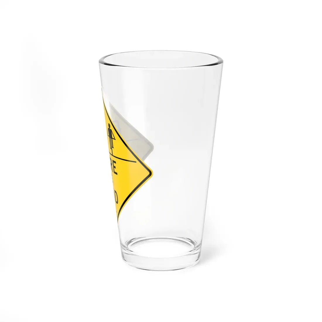 NYCDOT SW-675 (New York) (Road Sign) Pint Glass 16oz - Go Mug Yourself