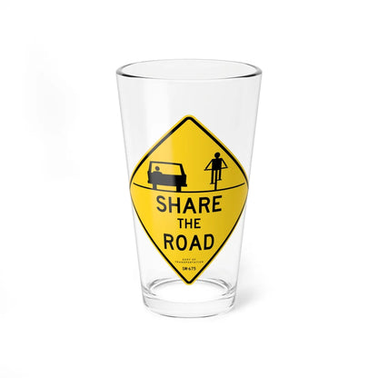 NYCDOT SW-675 (New York) (Road Sign) Pint Glss 16oz 16oz - Go Mug Yourself