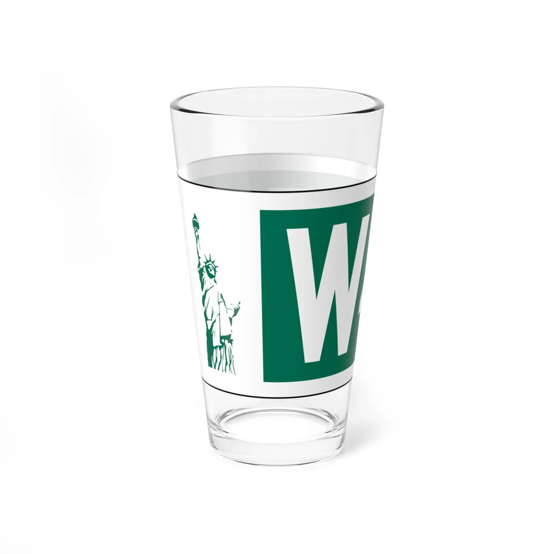 NYCDOT W47 ST Sign (New York) (Road Sign) Pint Glass 16oz - Go Mug Yourself