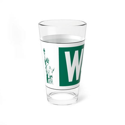 NYCDOT W47 ST Sign (New York) (Road Sign) Pint Glass 16oz - Go Mug Yourself