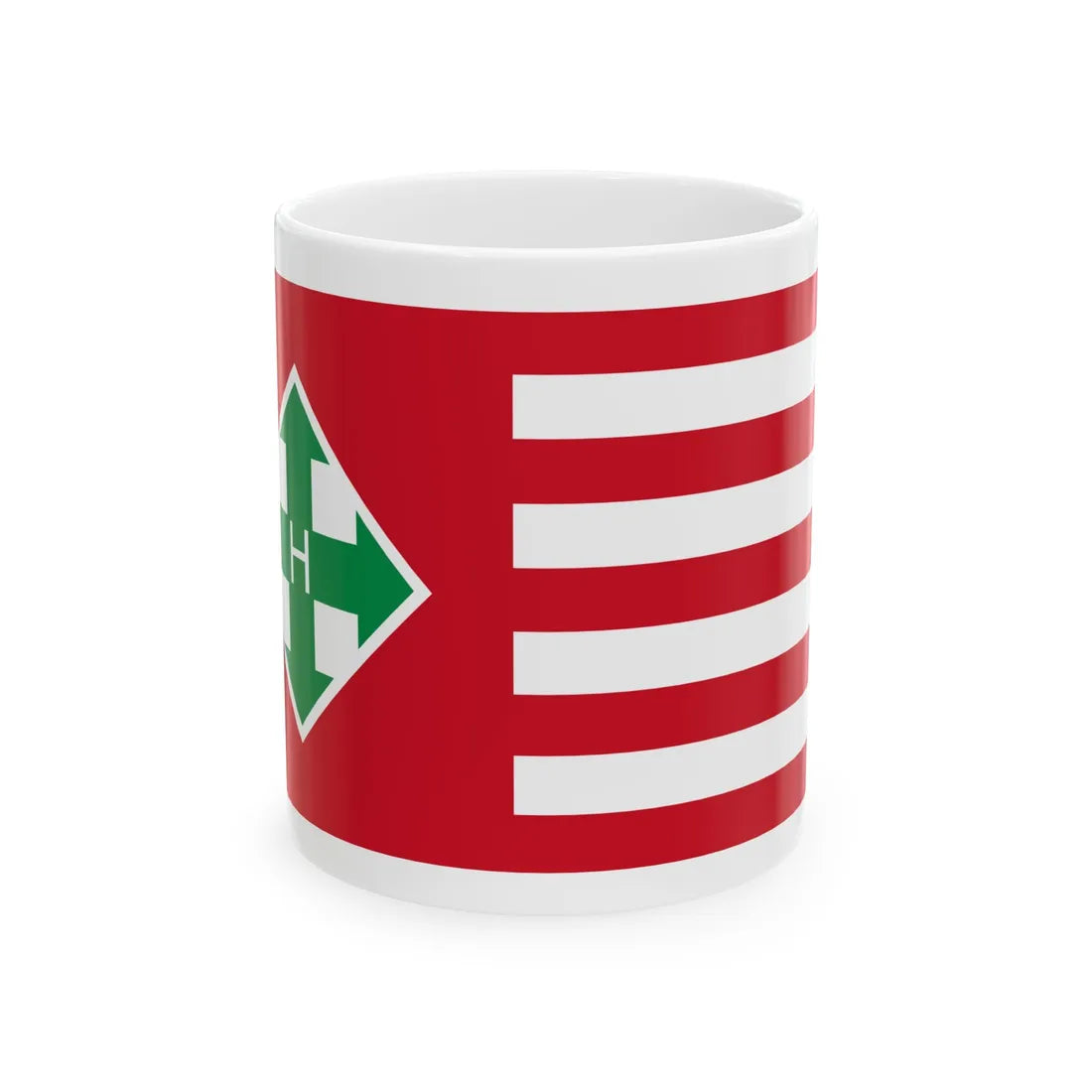 Nyilaskereszteszaszlo (Hungary) White Coffee Mug 11oz - Go Mug Yourself