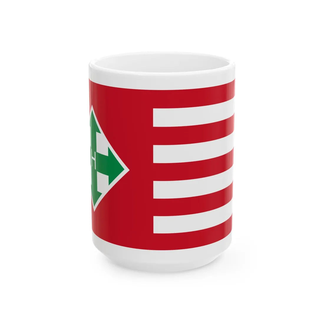 Nyilaskereszteszaszlo (Hungary) White Coffee Mug 15oz - Go Mug Yourself