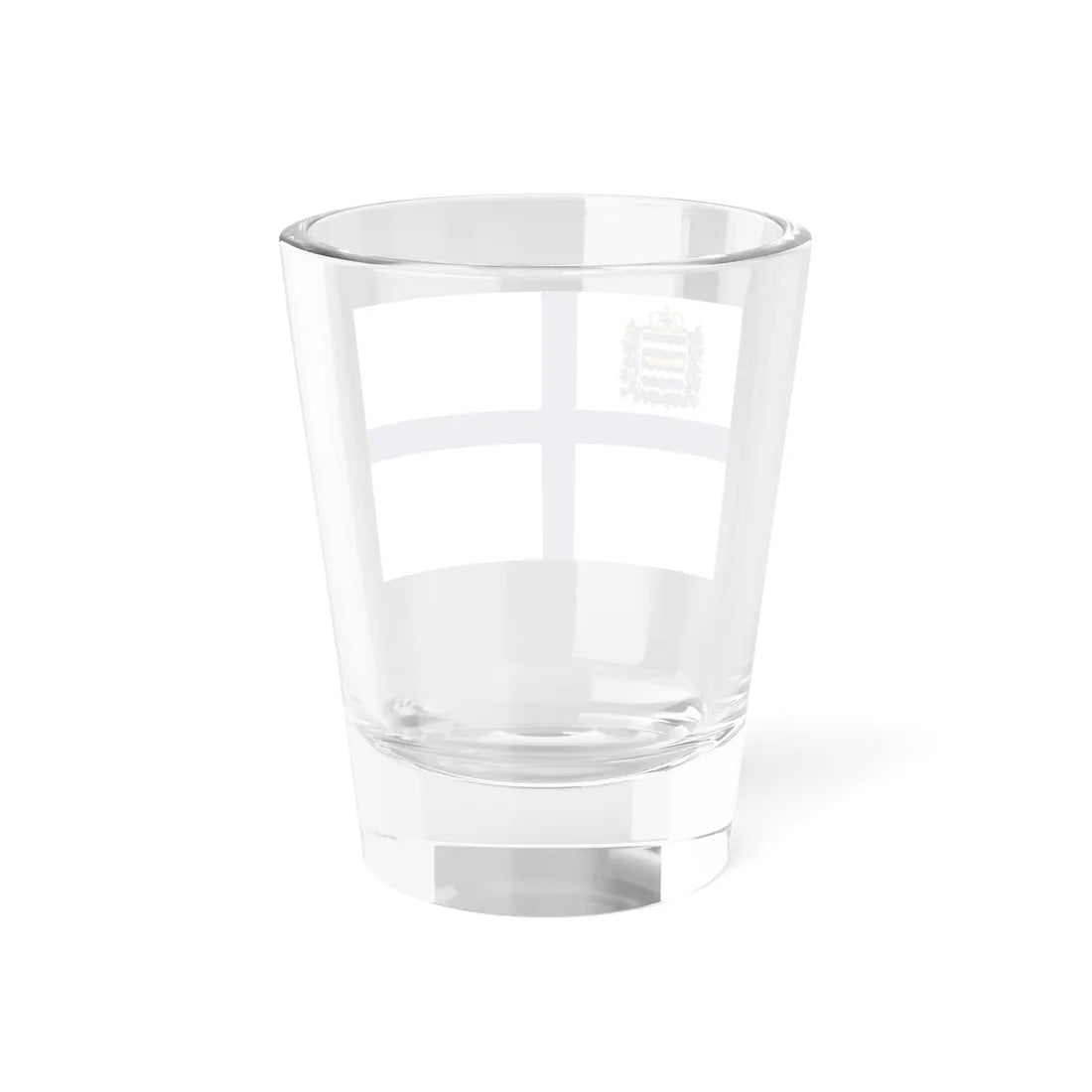 Nyländska Jaktklubben flag 1861-1900 (Finland) Shot Glass 1.5oz - Go Mug Yourself