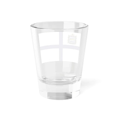 Nyländska Jaktklubben flag 1861-1900 (Finland) Shot Glass 1.5oz - Go Mug Yourself