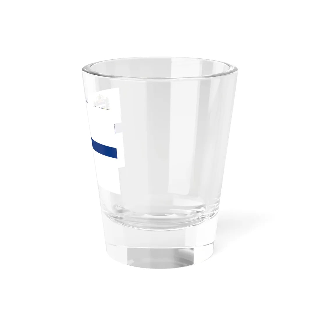 Nyländska Jaktklubben flag 1861-1900 (Finland) Shot Glass 1.5oz - Go Mug Yourself