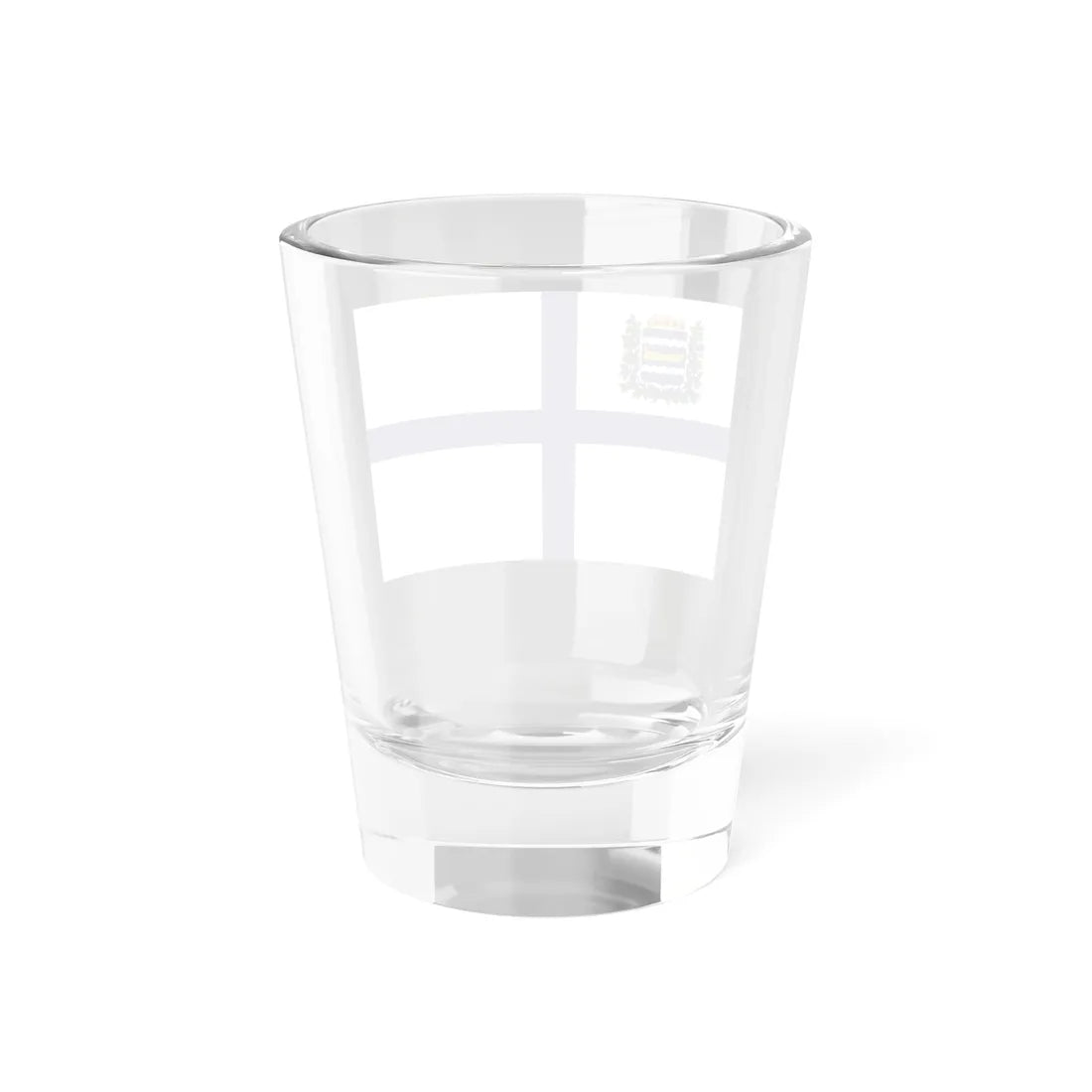 Nyländska Jaktklubben flag 1900-1910 and 1917-1919 (Finland) Shot Glass 1.5oz - Go Mug Yourself