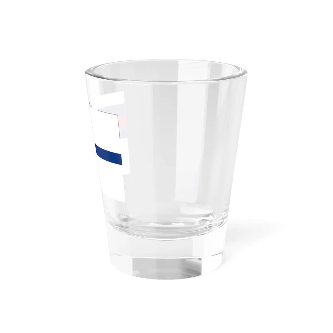 Nyländska Jaktklubben flag 1910-1917 (Finland) Shot Glass 1.5oz - Go Mug Yourself