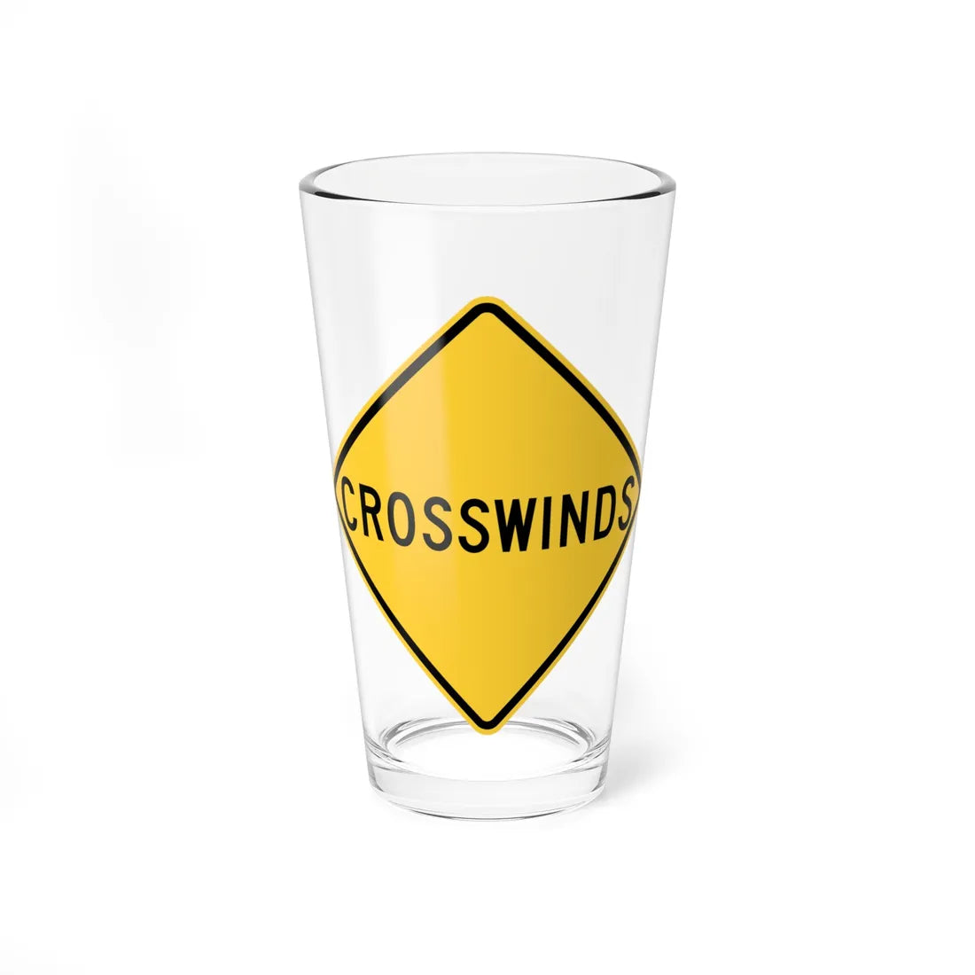 NYS NYW7-16 (New York) (Road Sign) Pint Glss 16oz 16oz - Go Mug Yourself