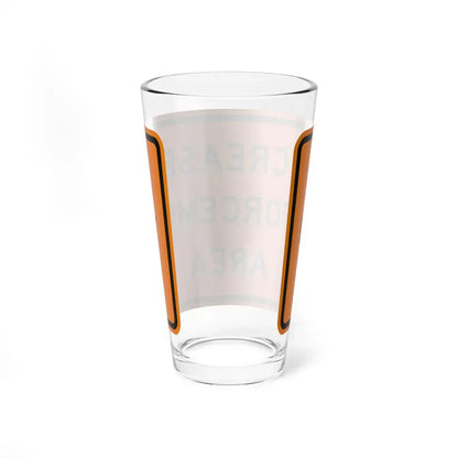 NYS NYW8-46 (New York) (Road Sign) Pint Glass 16oz - Go Mug Yourself