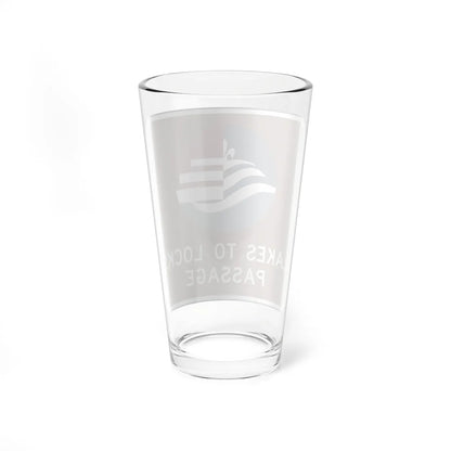 NYSDOT NYM18-3 (New York) (Road Sign) Pint Glass 16oz - Go Mug Yourself