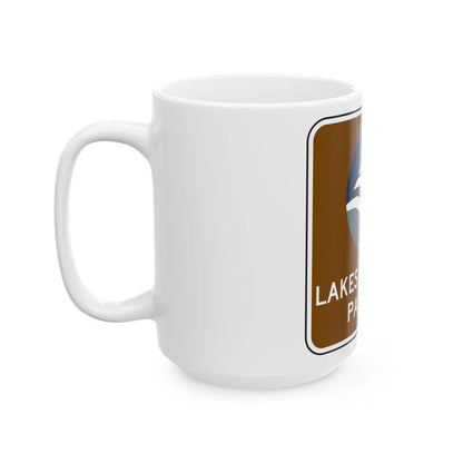 NYSDOT NYM18-3 (New York) (Road Sign) White Coffee Mug - Go Mug Yourself