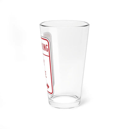 NYSDOT NYP1-2 (New York) (Road Sign) Pint Glass 16oz - Go Mug Yourself