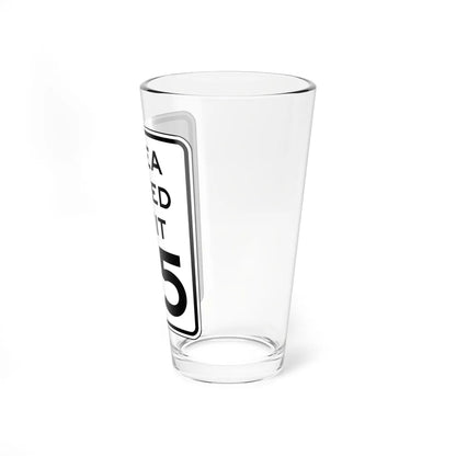 NYSDOT NYR2-3 (New York) (Road Sign) Pint Glass 16oz - Go Mug Yourself